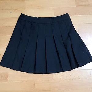Sunday best olive micro pleated skirt